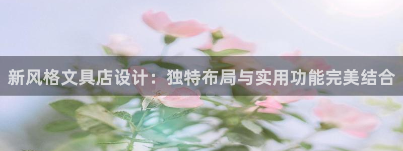 天顺娱乐扇74ooo5叶蜕：新风格文具店