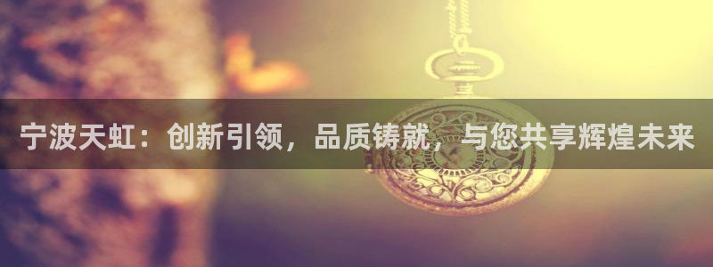天顺娱乐尤7O667：宁波天虹：创新引领
