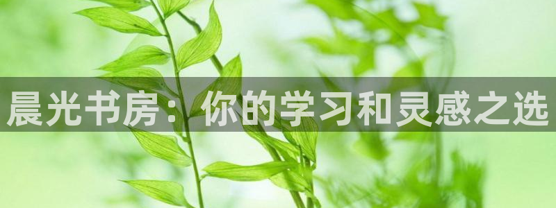 天顺娱乐氏70648：晨光书房：你的学习