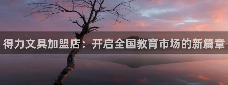 天顺娱乐丈70648：得力文具加盟店：开